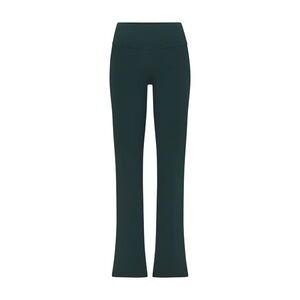 Skims Cotton Jersey Foldover Pant - Spruce
